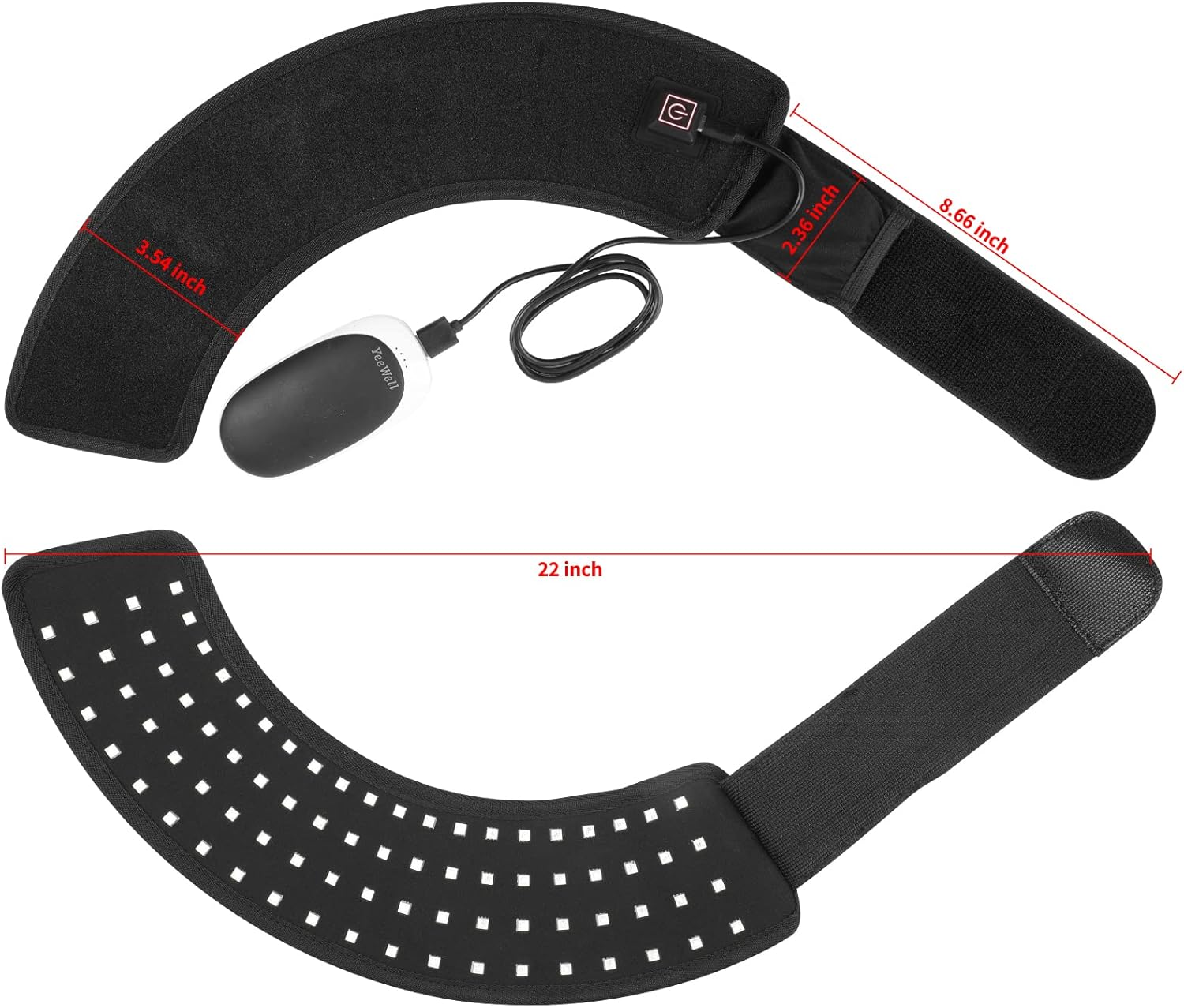HORREX LED Therapy Device-Infrared & Red Light Therapy for Pain Relief,Muscle & Joint Pain from strenuous Exercise of Horse.Accelerate Wound Recovery, Reduce Inflammation