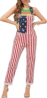 Overalls for Women Fashion Print Jumpsuits Festival Outfits Ladies Bibs Coveralls