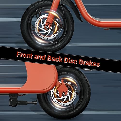 Vista 59 de SEHOMY Folding Electric Scooter with Seat for Adults, 15.5MPH, 20-Mile Range, 36V Battery, 12" Pneumatic Tire, Portable 450W Electric Scooters