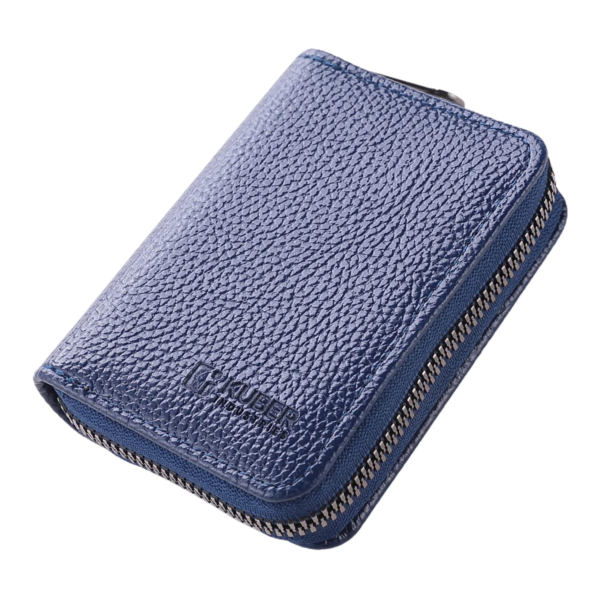 Leather Wallet for ID and Cards, Slim Design