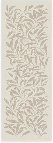 Vista 157 de RUGGABLE x Morris & Co Tapete prémium de pasillo lavable, para pasillo, cocina, entrada, sala de estar, dormitorio u oficina, con base Madreselva