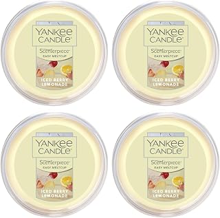 Yankee Candle Scenterpiece Easy MeltCup (Iced Berry Lemonade, Pack of 4)