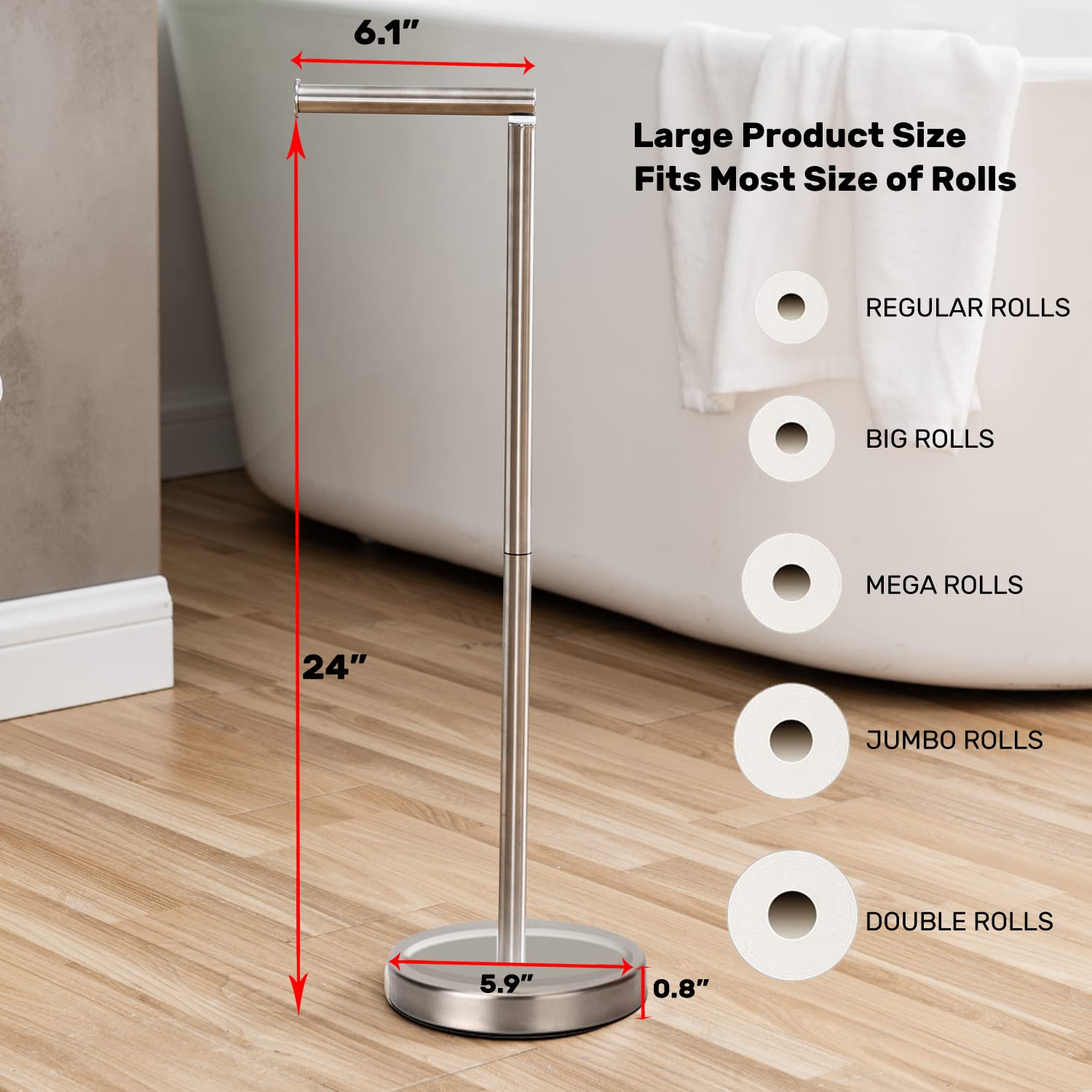 Sitemapcdatahttpsaktuelinfbizidtoilet Paper Holder Stand Brushed Nickel
