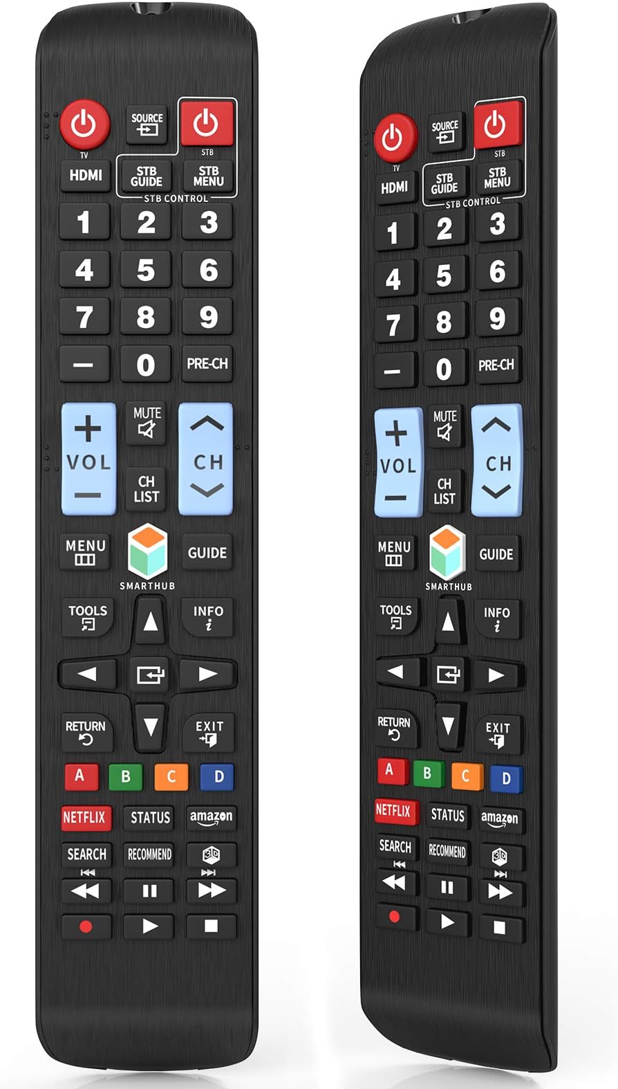 EWO'S Universal Remote Control for Samsung TV Remote, Samsung Smart TV Remote, All Samsung LCD LED QLED SUHD UHD HDTV 3D Smart TVs