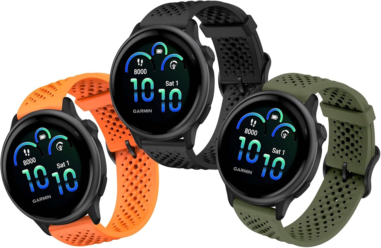 Watch Band for Garmin Vivoactive 6/5/3/Forerunner 55/158/165/245