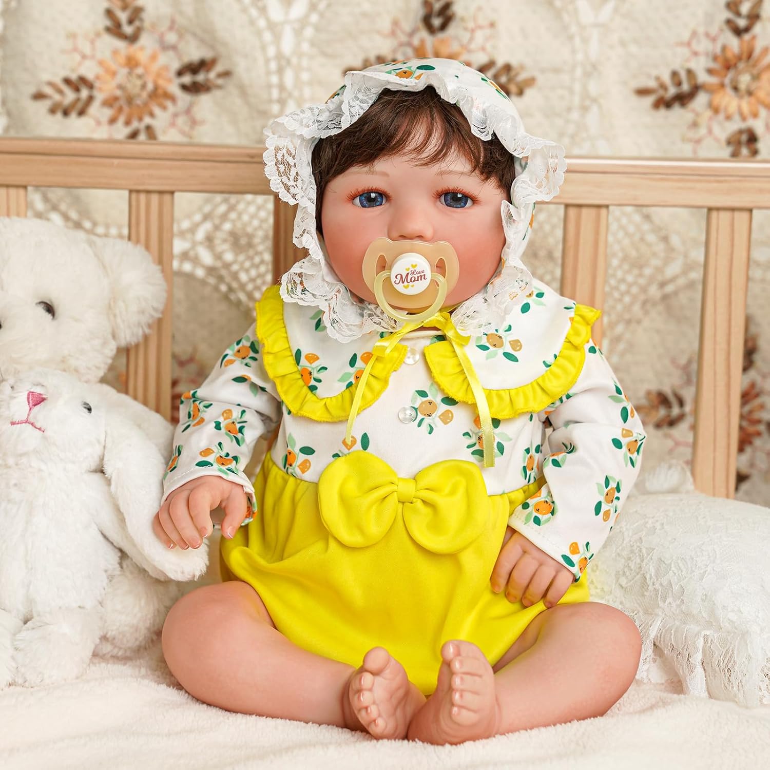 BABESIDE Reborn Baby Dolls, 20 inch Handmade Reborn Baby