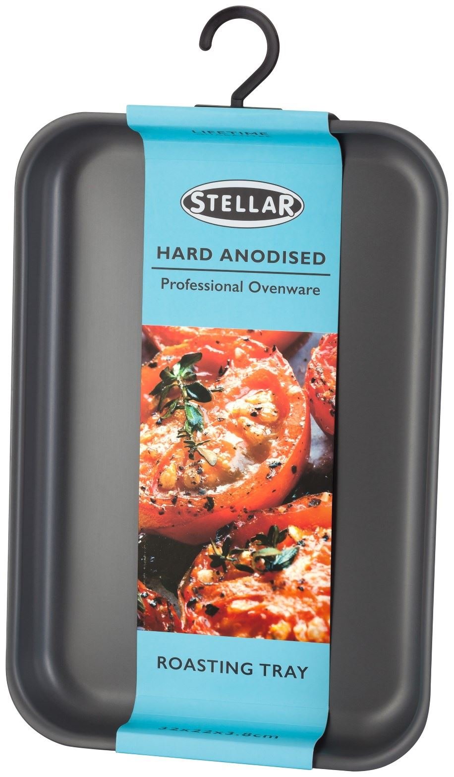 Stellar Black Hard Anodised 30 X20 Roasting Tray