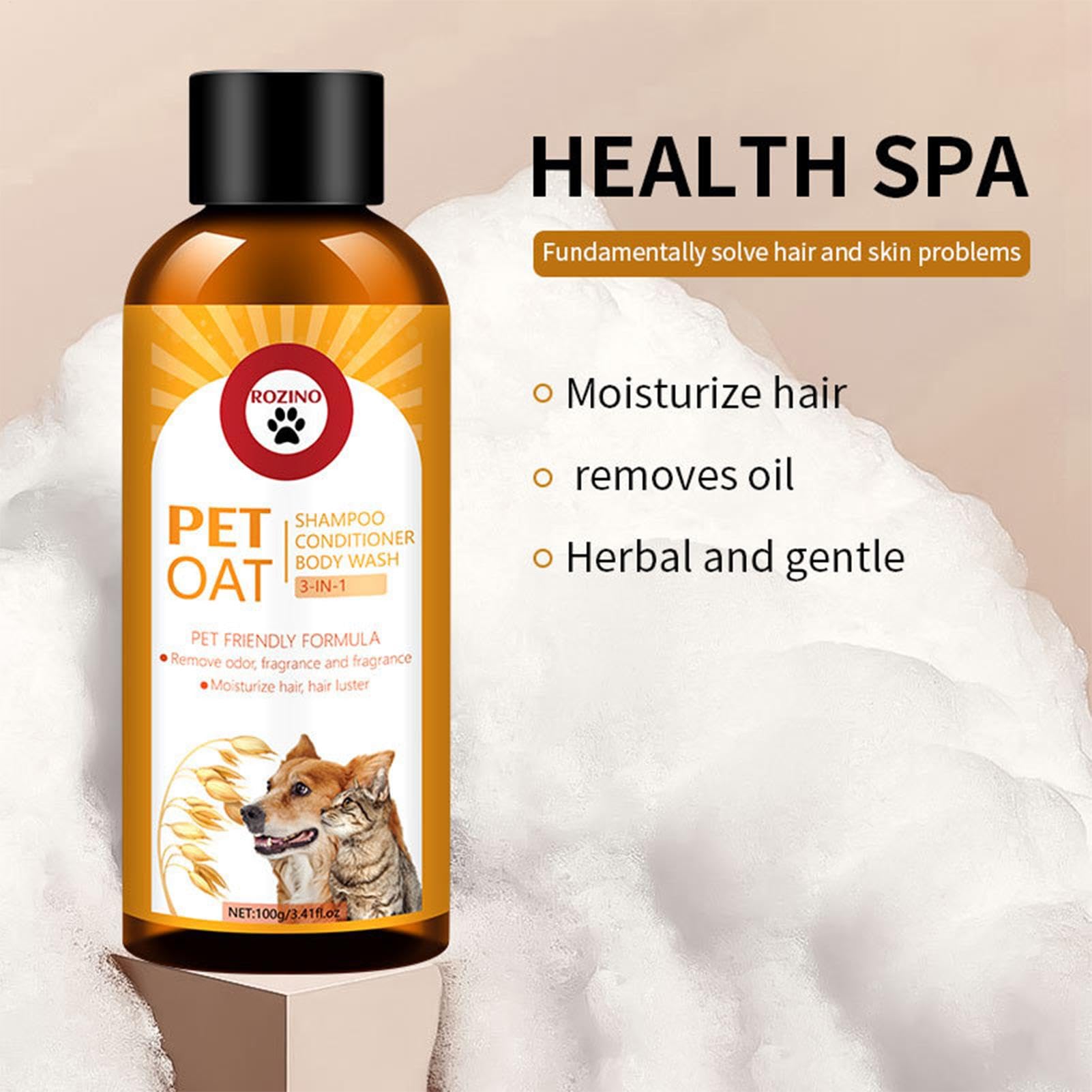 Shampoo per cani, shampoo per animali domestici Shampoo per gatti
