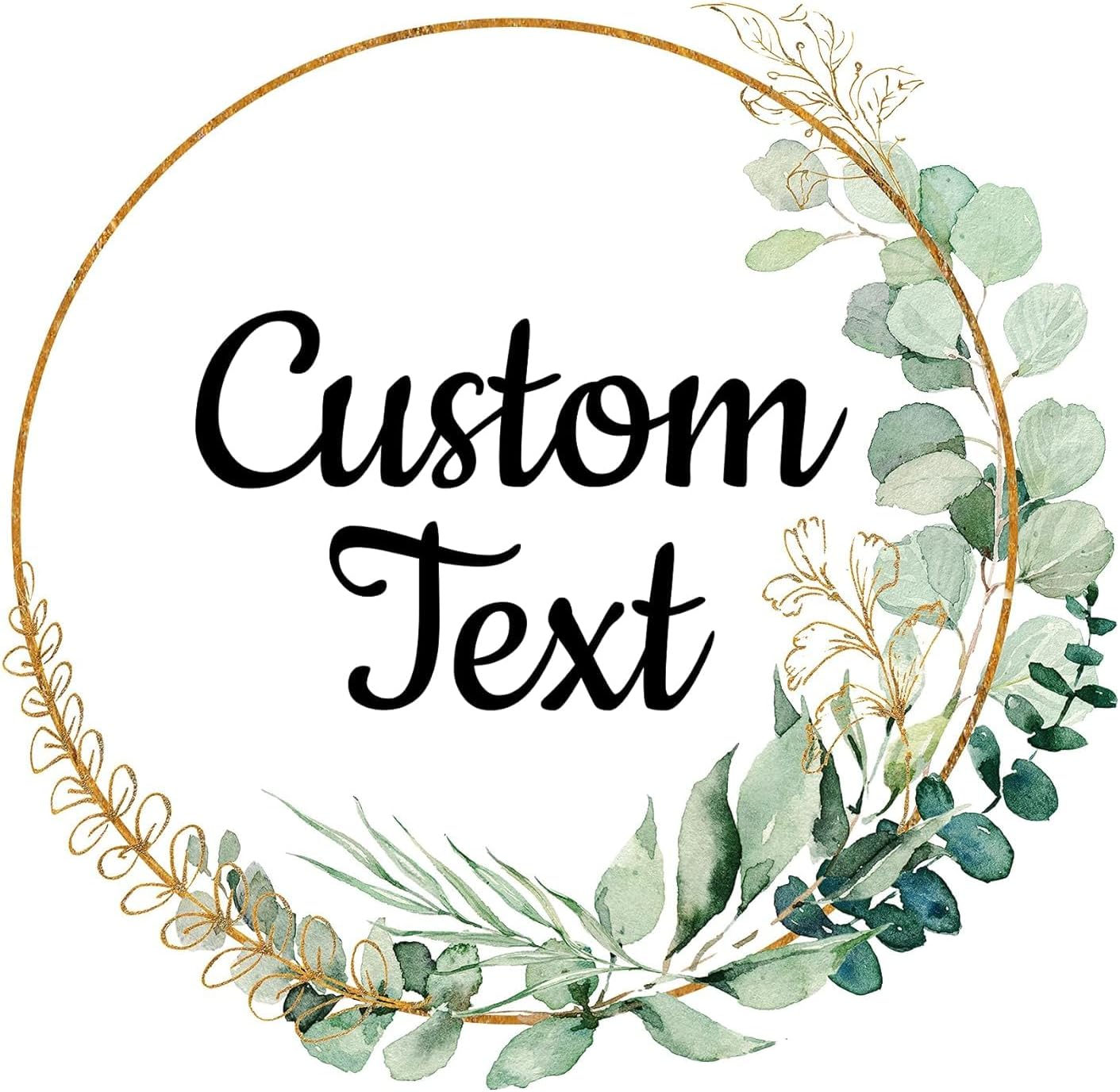Premium Custom Stickers Labels - Personalized Stickers for Businesses Logo and Name. Birthday Baby Pets and Label Product Boxes Wedding Favors Waterproof Labels (Pattern C, 4 Inch)
