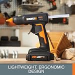 WORX 20V Power Share Full-Size Hot Glue Gun WX045L.9- (Tool Only)