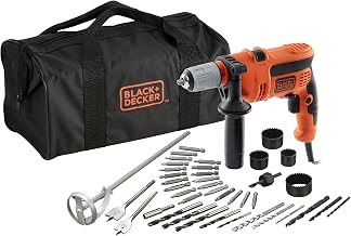 Black + Decker Cd714Crew2 Darbeli Matkap, Kırmızı, 710 W, BEH710SA40
