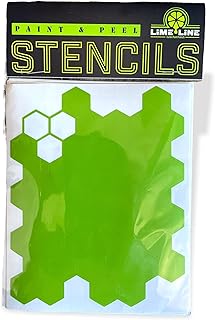 Honeycomb Airbrush Stencil for Custom Paint