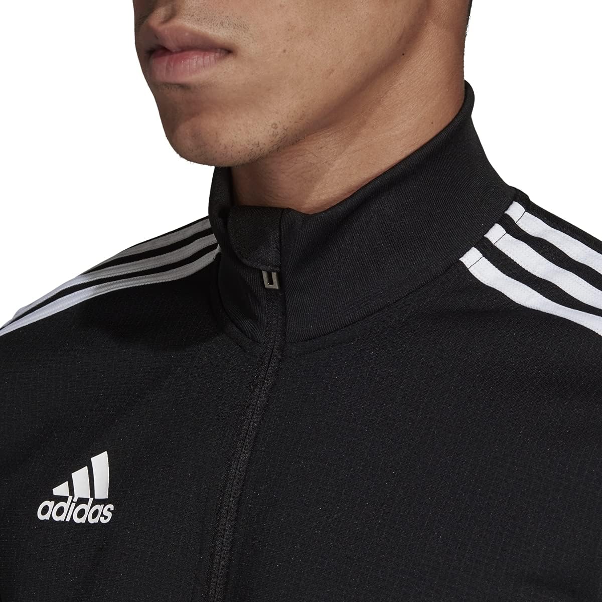 adidas Men's Soccer Tiro 19 Training Jacket (X-Small) Black/White