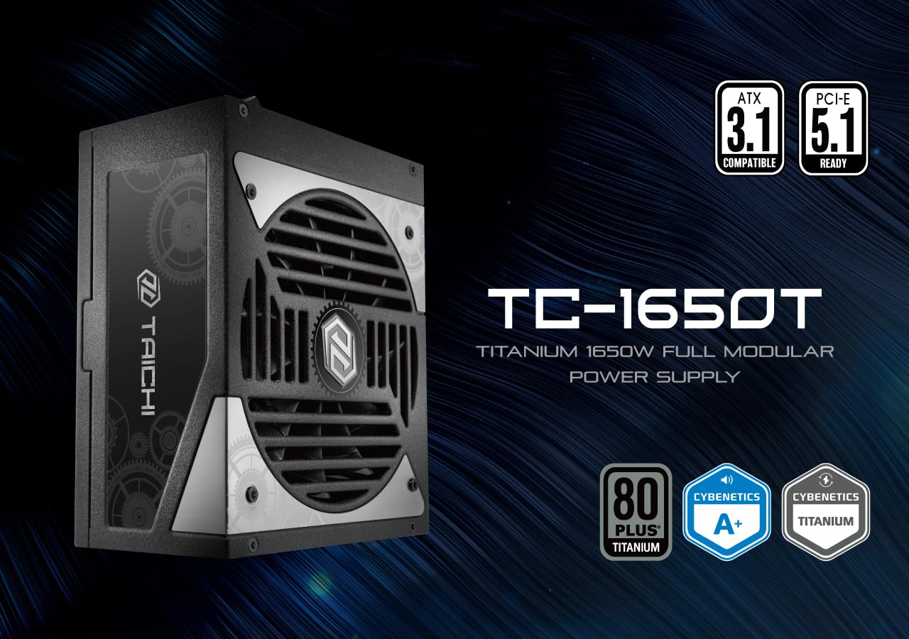 Amazon.com: ASRock Taichi TC-1650T 1650W 80+ Titanium PSU & 600W