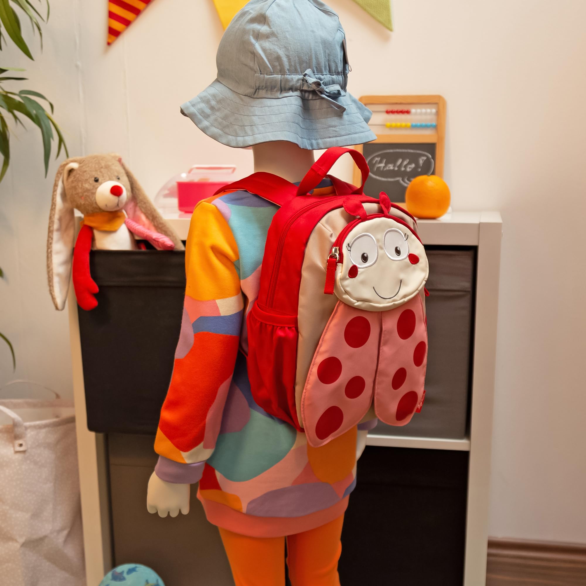 SIGIKID Kinderrucksack Kindergarten-Rucksack robust leicht 5,2 l für Kinder 2-5 Jahre