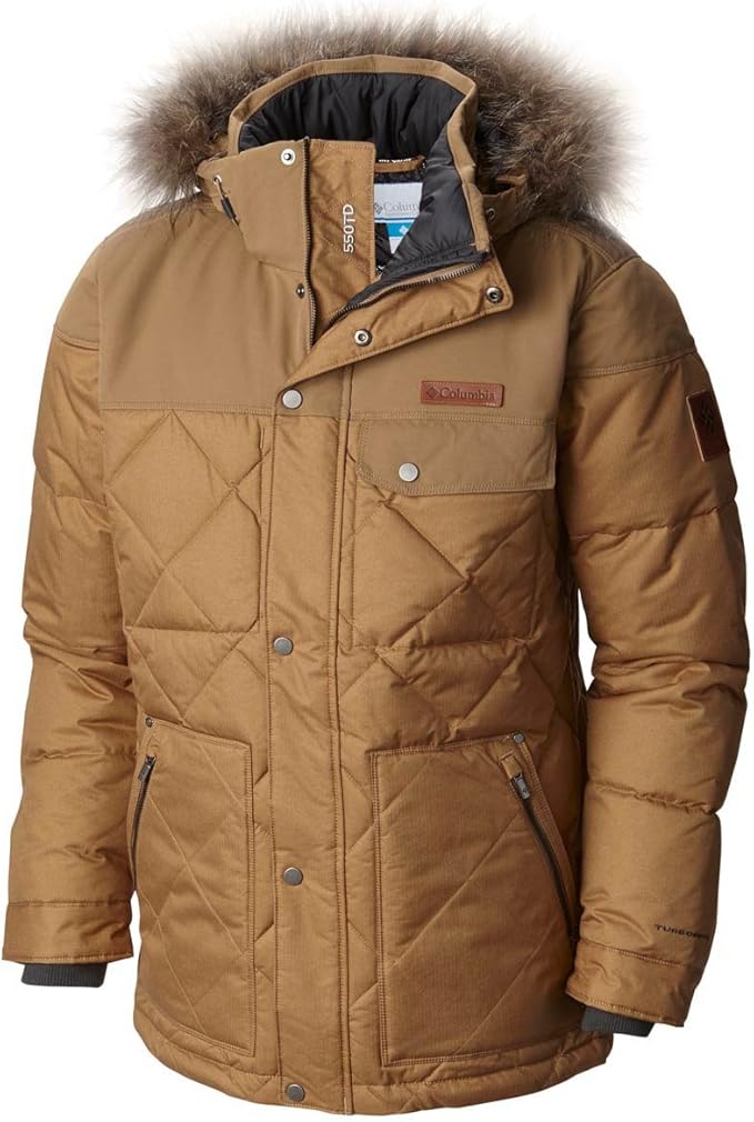 Columbia Men's Barlow Pass 550 TurboDown Quilted Jacket, XX-Large, Delta : Amazon.ca: Sports 