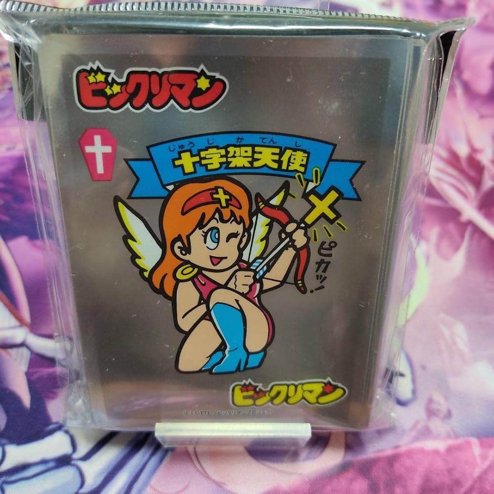 十字架　スリーブ Amazon.co.jp: ビックリマン カードスリーブ 十字架天使 珍品