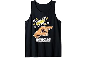 Gotcha Finger Circle Meme Tank Top