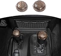 Vista 15 de RT-TCZ for Wrangler JK Gear Shift Knob Trim Cover for Jeep Wrangler JK JKU 2011-2017 Red Interior Accessories 2pcs