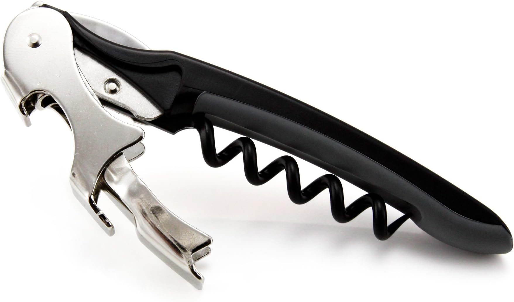 Oaoa Design SMARTPULL Corkscrew with Double Lever Climate Neutral Includes Foil Cutter and Bottle Opener