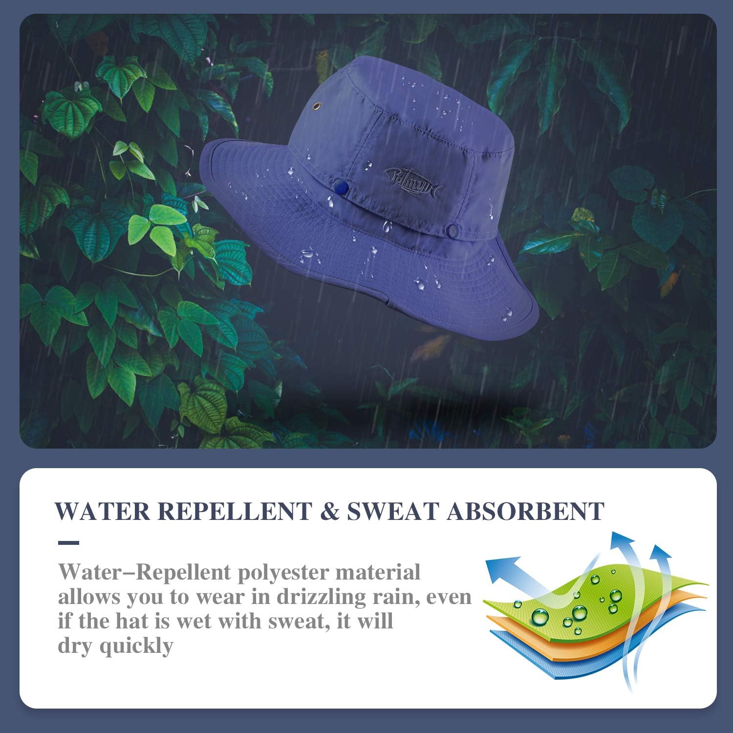 Palmyth Head Net Hat, Sun Hat Safari Hat - Image 5