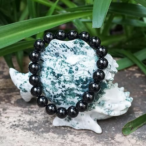 Miniatura 163 de 12MM Tiger Eye Bracelet Men Natural Golden Yellow Cats Eye Handmade Stretch Jewelry for about 8 inch Wrist Size Bring Luck Fortune Courage