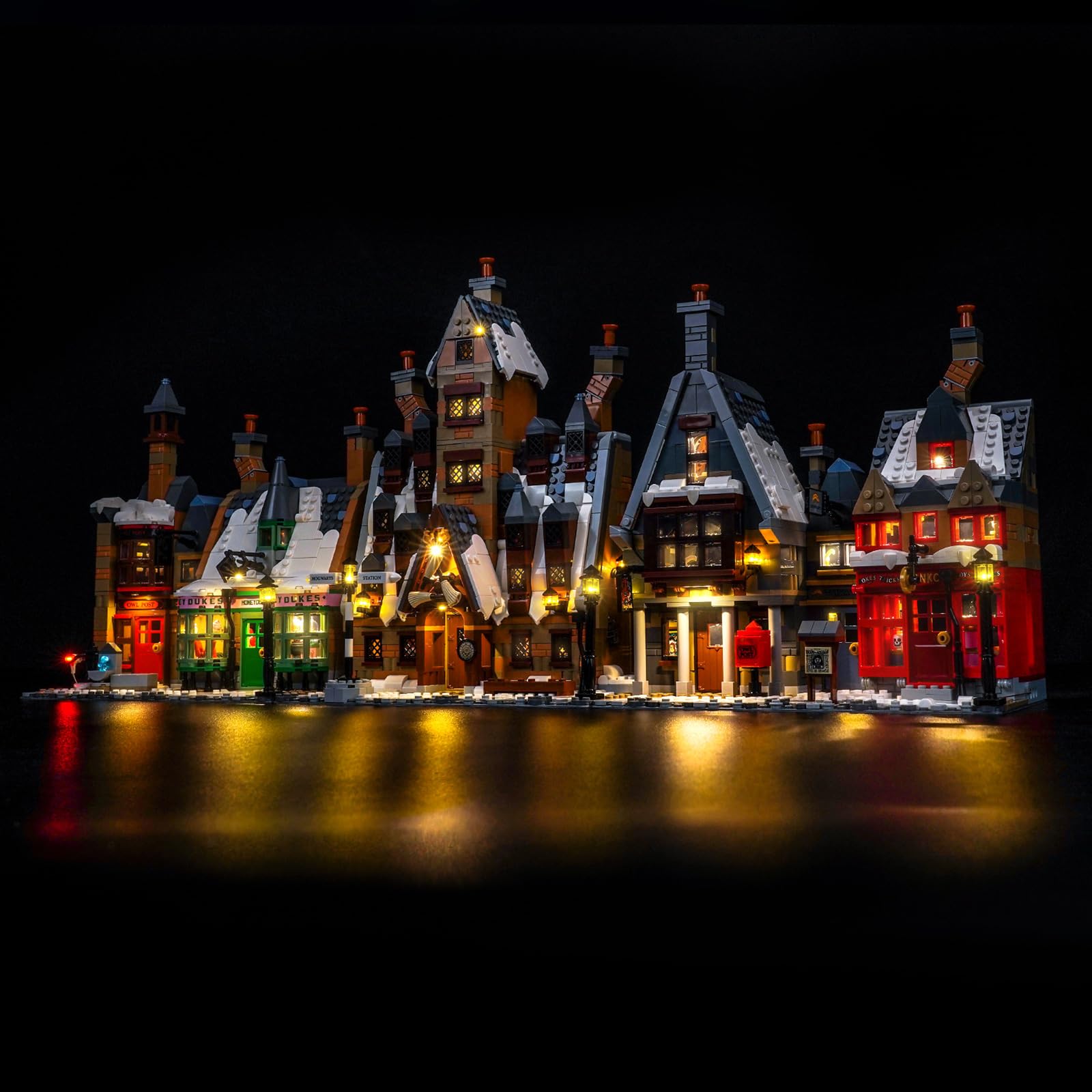 Light Kit Compatible with Lego 76457 Hogsmeade Village, Collectors' Edition (No Model)