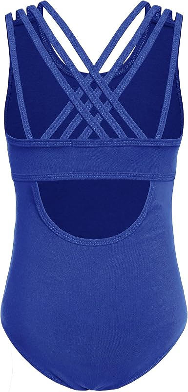 Arshiner Girls Ballet Leotards Crisscross Straps Dance Gymnastic Outfits