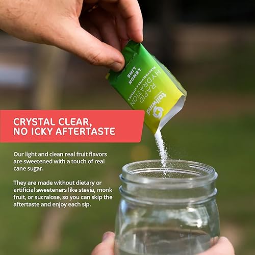 Miniatura 4 de Tailwind Nutrition Hidratación rápida, electrolitos y polvo de hidratación, vitamina C y sal marina para ejercicio, frambuesa, paquete de 12 barras