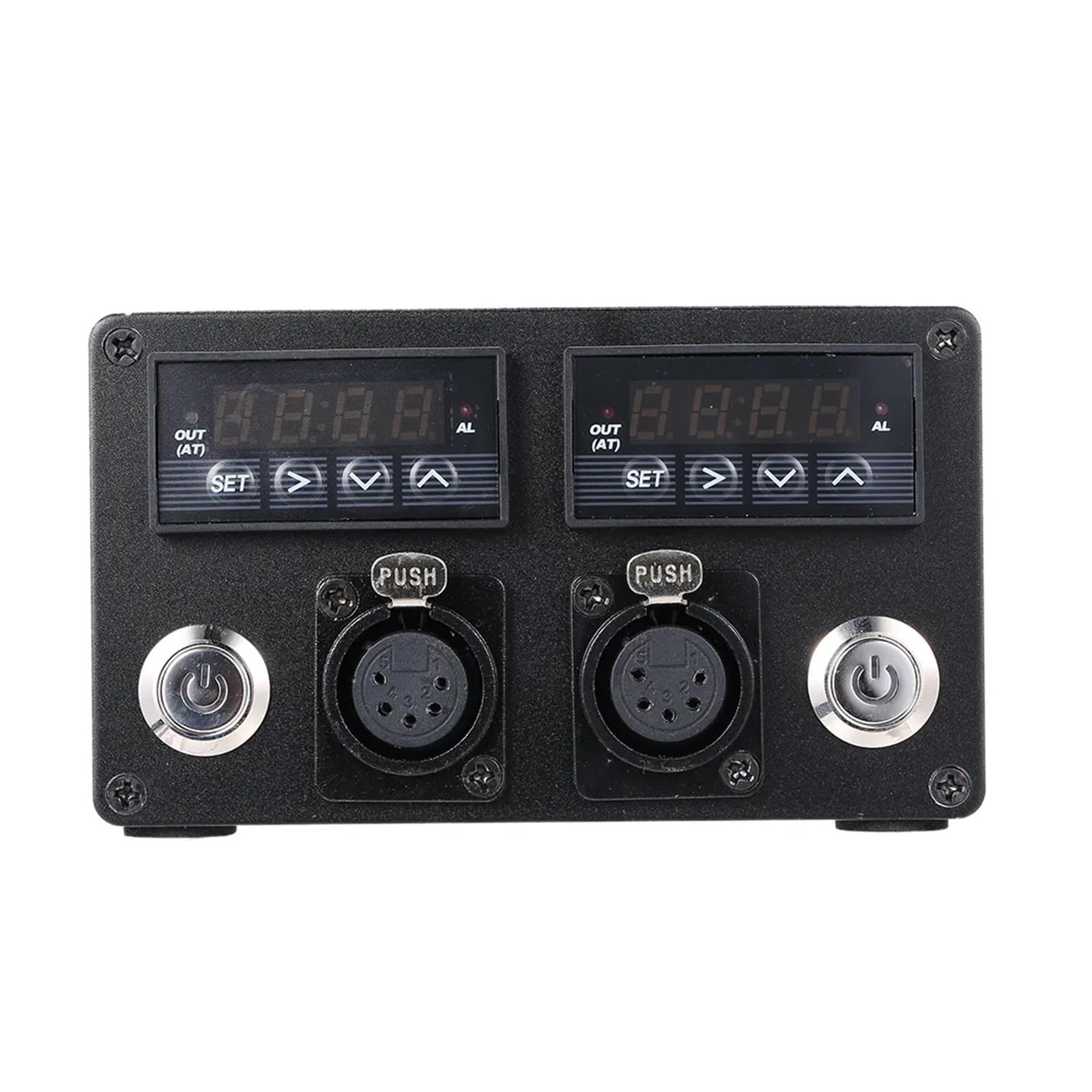 Kit de placa de prensa de resina de 3x5 pulgadas con módulo controlador de temperatura PID doble, Compatible con varias prensas hidráulicas, marco A/H