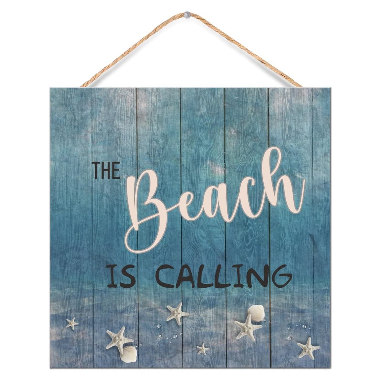 Étoile de mer sous-marine plaque de bois décorative pour relooker une chambre