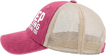Keep Talking I'm Diagnosing You Trucker Hat Men Trendy Mesh Hats for Summer