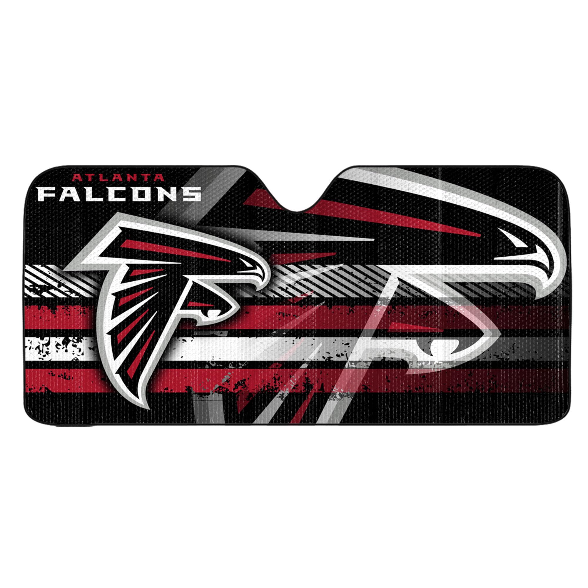 Fanmats NFL Windshield Sun Auto Shade, Sun Shield Sun Visor Accordion tri-fold for Storage 59" x 29.5", Colorful Team Design