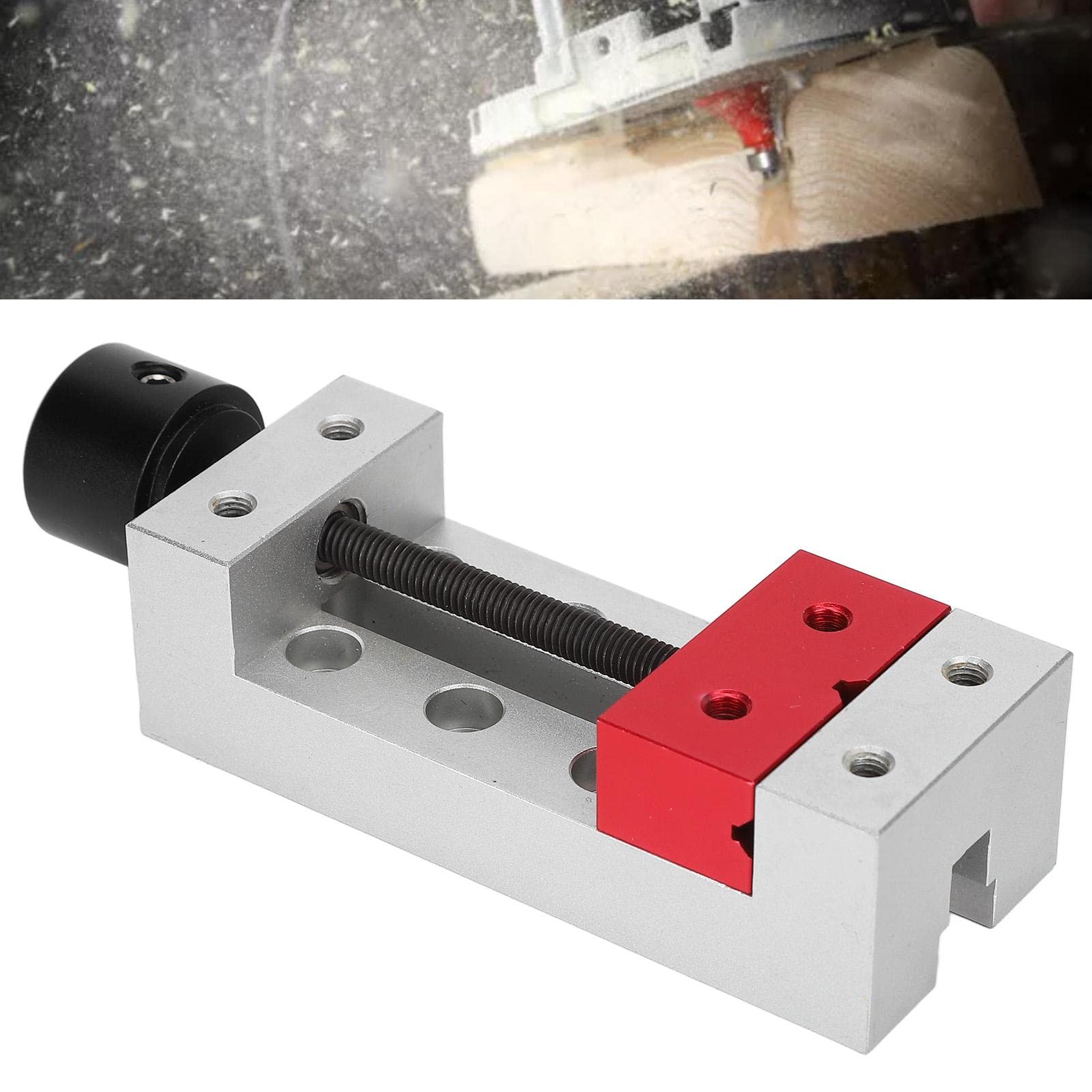 Mini Morsa Da Tavolo In Lega Di Alluminio Per Lavorazione Legno CNC
