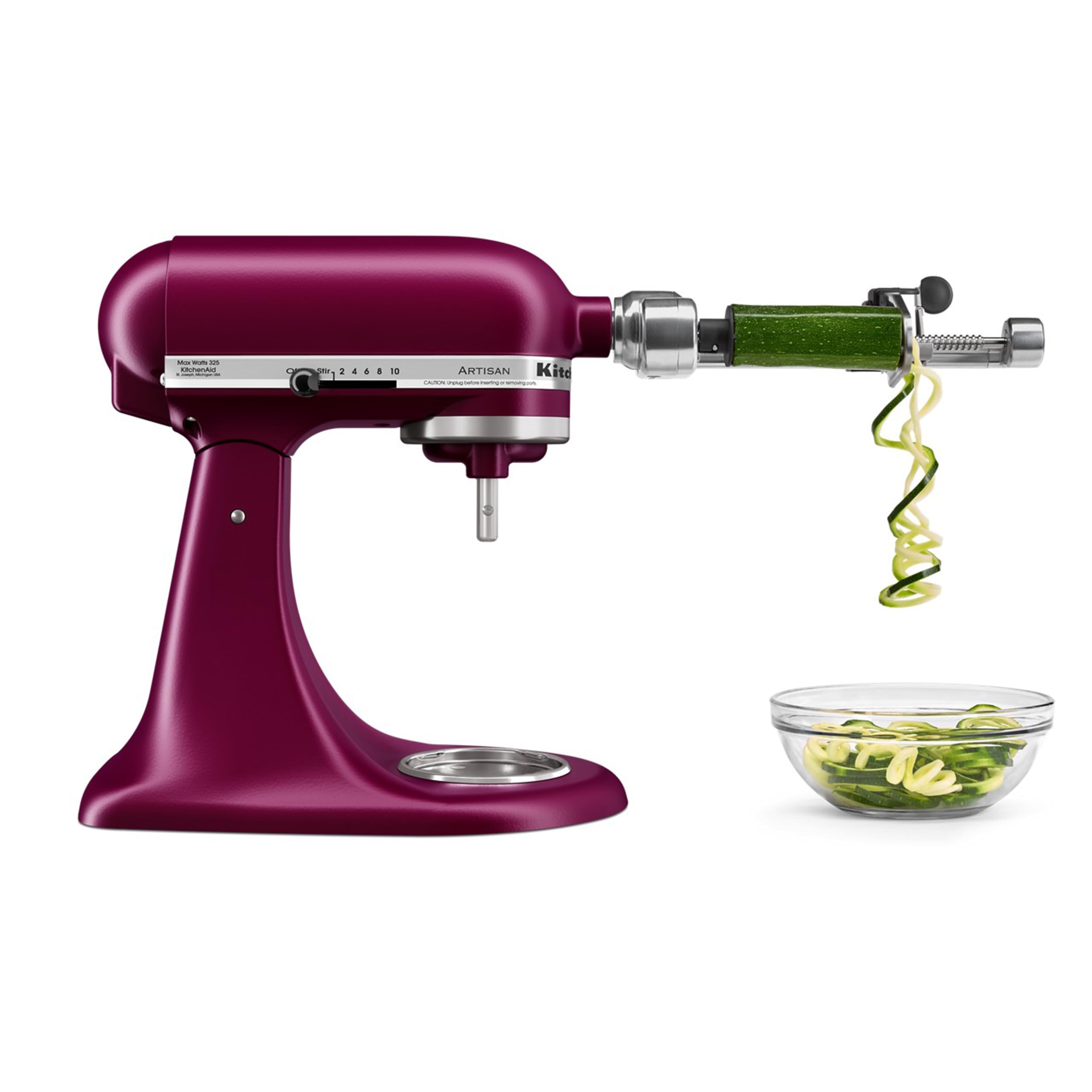 KitchenAid Artisan, 5-Qt Tilt Head Stand Mixer, KSM150PS, Beetroot view 6