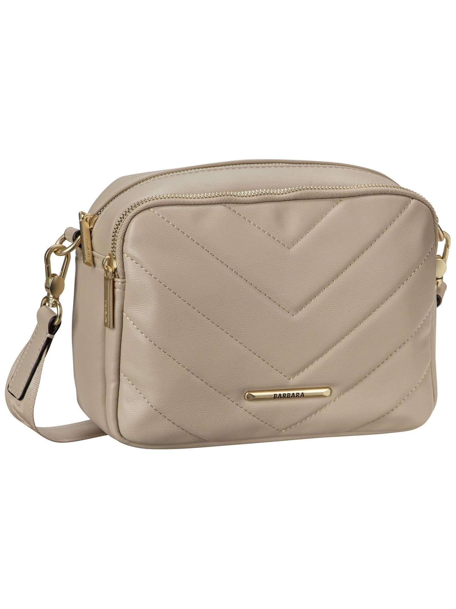 BARBARA COZY Crossbody Bag, Sand Cuidado personal y salud