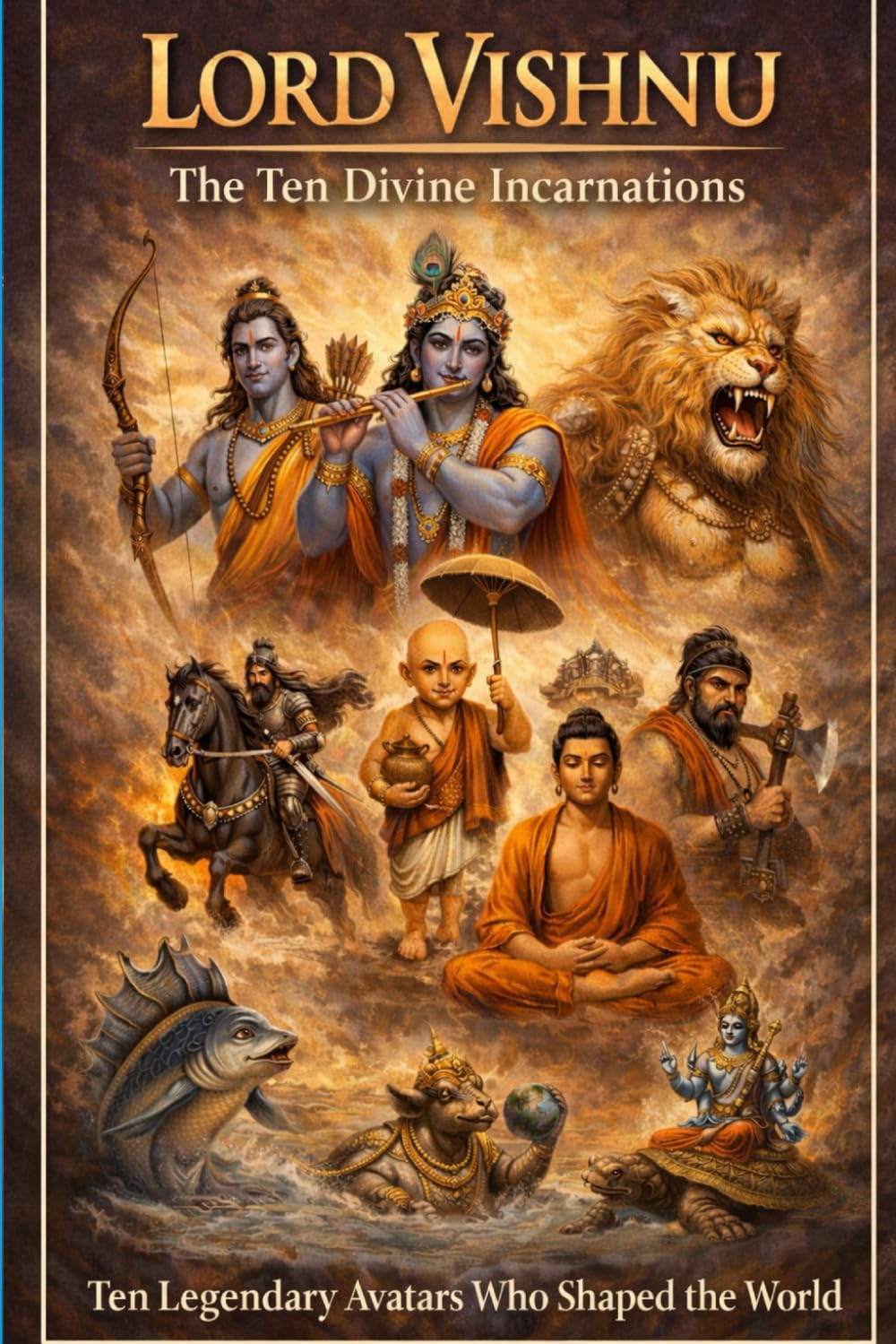 Lord Vishnu The Ten Divine Incarnations: Ten Legendary Avatars Who Shaped the World