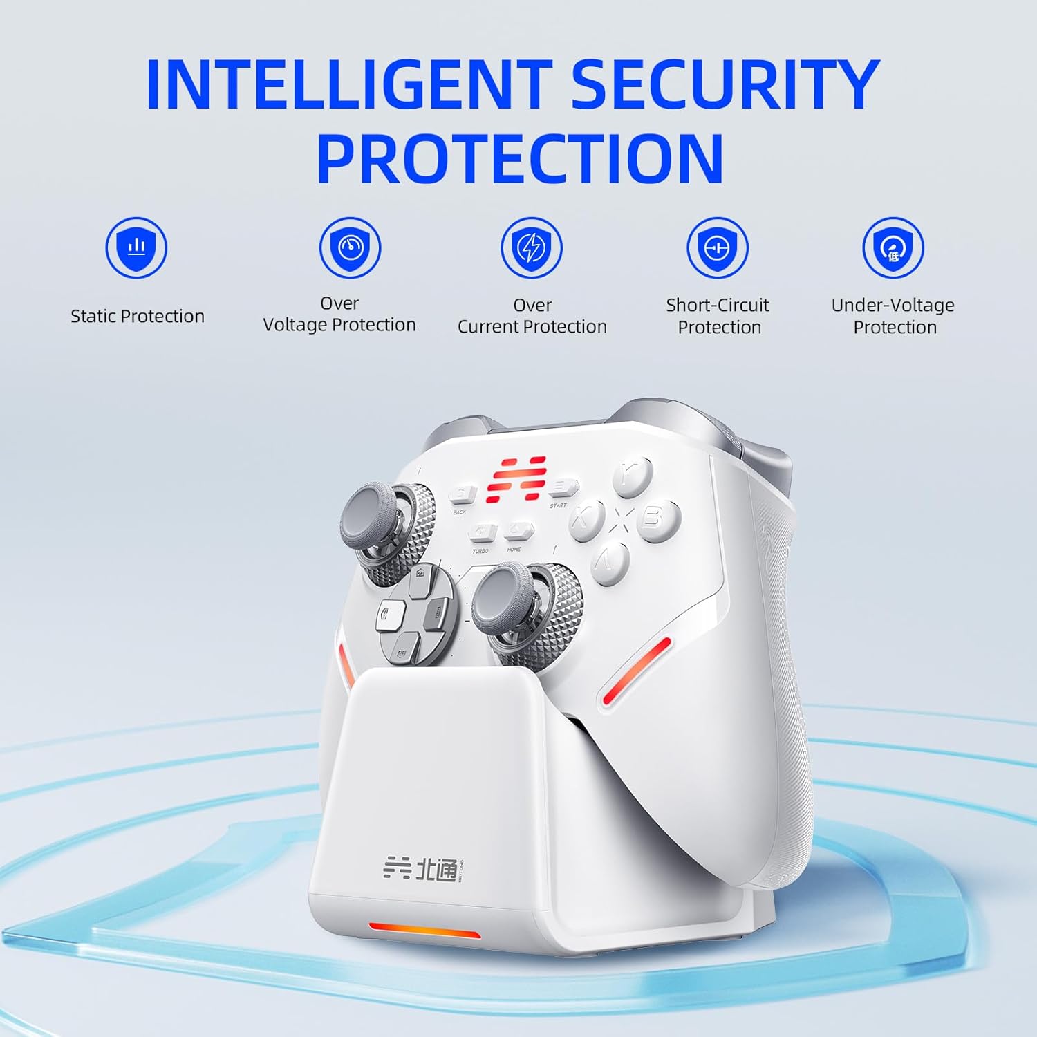 BEITONG Controller Charging Dock for KP20/KP40/KP70, Gamepad Charger, Wireless Controller Charging Station - Image 4