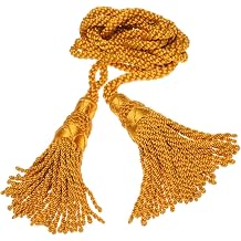 TC Great Highland Bagpipes Drone Cords/Scottish Bagpipe Silk Cord Golden