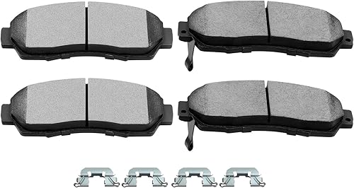 Miniatura 34 de SCITOO Pastillas de freno de cerámica, 4 pastillas de freno delanteras, kits de frenos para 2002-2008 para Mini Cooper