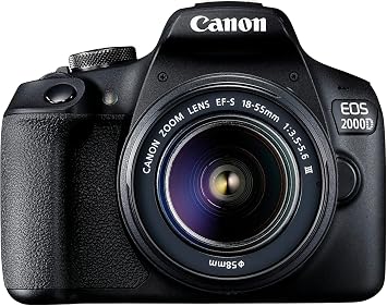 Canon EOS 2000D + EF-S 18-55mm III Lens Kit - Black