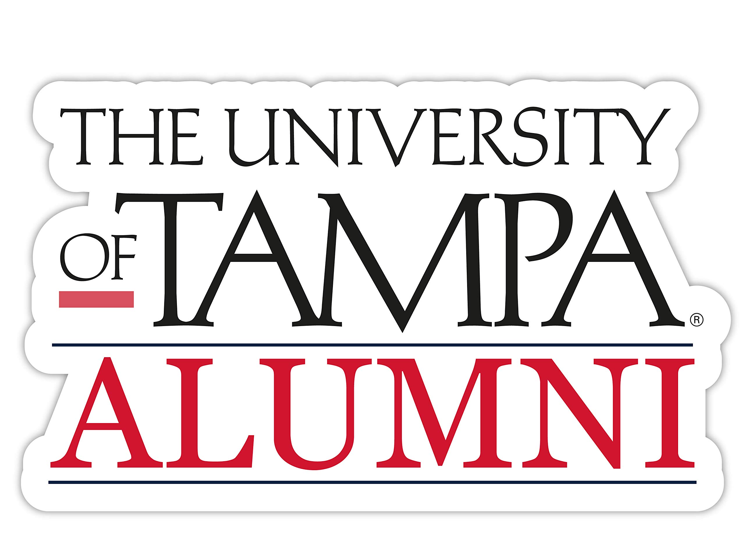 University of Tampa Spartans 4-Inch Laser Cut Alumni Magnet Officially Licensed Collegiate Product