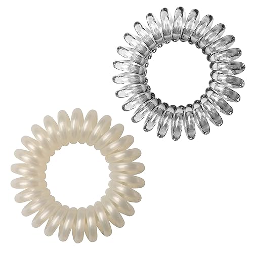 Miniatura 2 de Goomee Lazos para el cabello de marca para mujer, 8 unidades de elásticos en espiral fáciles de quitar, evitan enredos, roturas, dolores de cabeza,