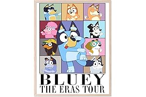 BigWig Prints Bluey Poster | Bluey Art, Bluey Wall Art, Bluey Posters...