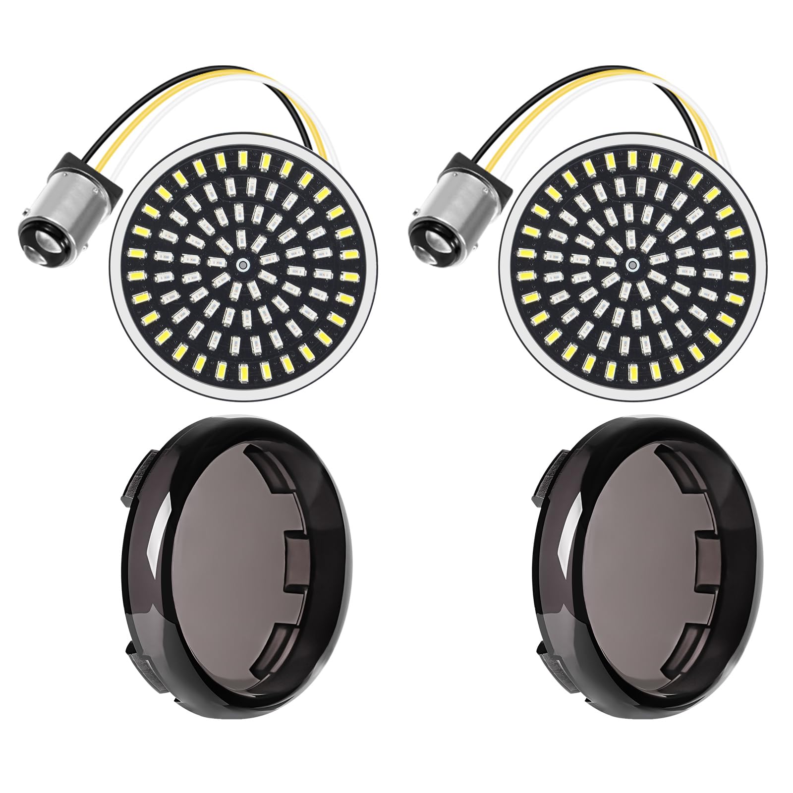 Benlari 2 Inch Front Turn Signals 81 LEDs