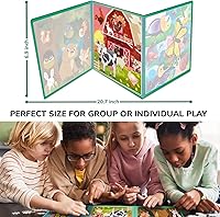 Vista 3 de QUOKKA - Rompecabezas magnéticos para niños de 4 a 6 años - 36 piezas, rompecabezas de Sudoku para niños de 2 a 4 años - Juegos de viaje para niños