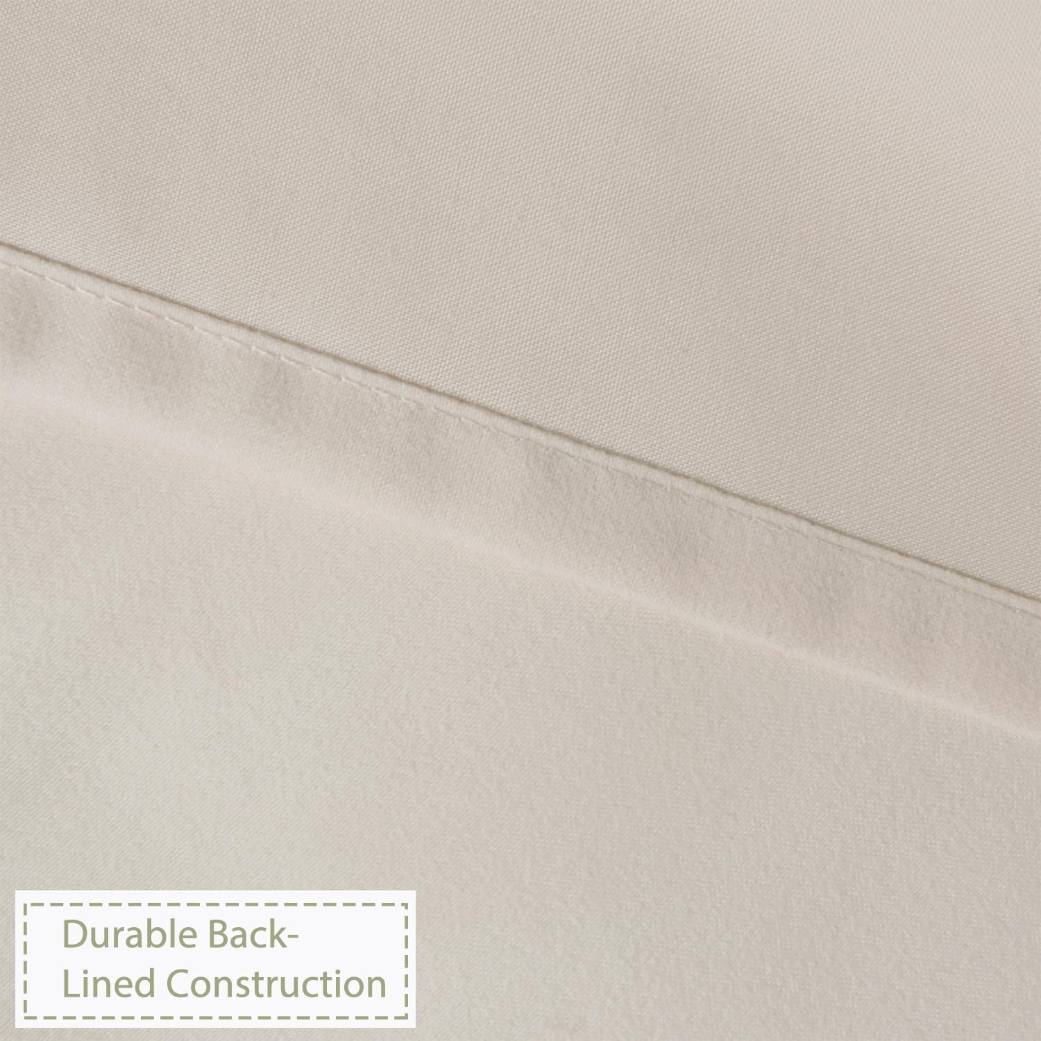 Farmhouse Ruffle Shower Curtain with Handmade Ruched, Vintage Ruffled Fabric Bathroom Curtains, Decorative Elegant Bathroom Curtain with 12 Holes, Camel, 72" W x 72" H(N60049)