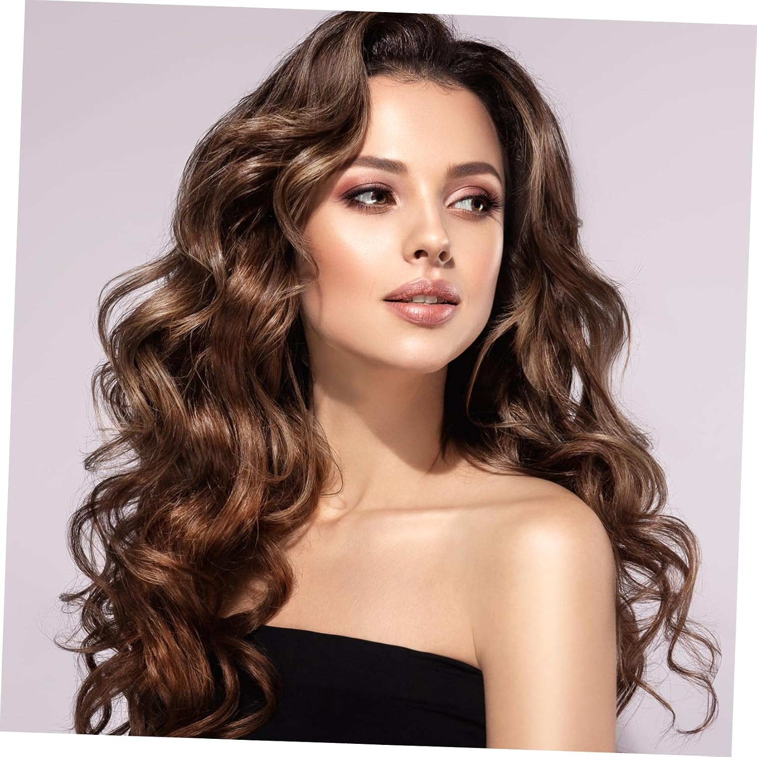 72pcs Hollow Perm Rods with Rubber Bands for Home Hair Styling Cold for All Hair Types for and Waves