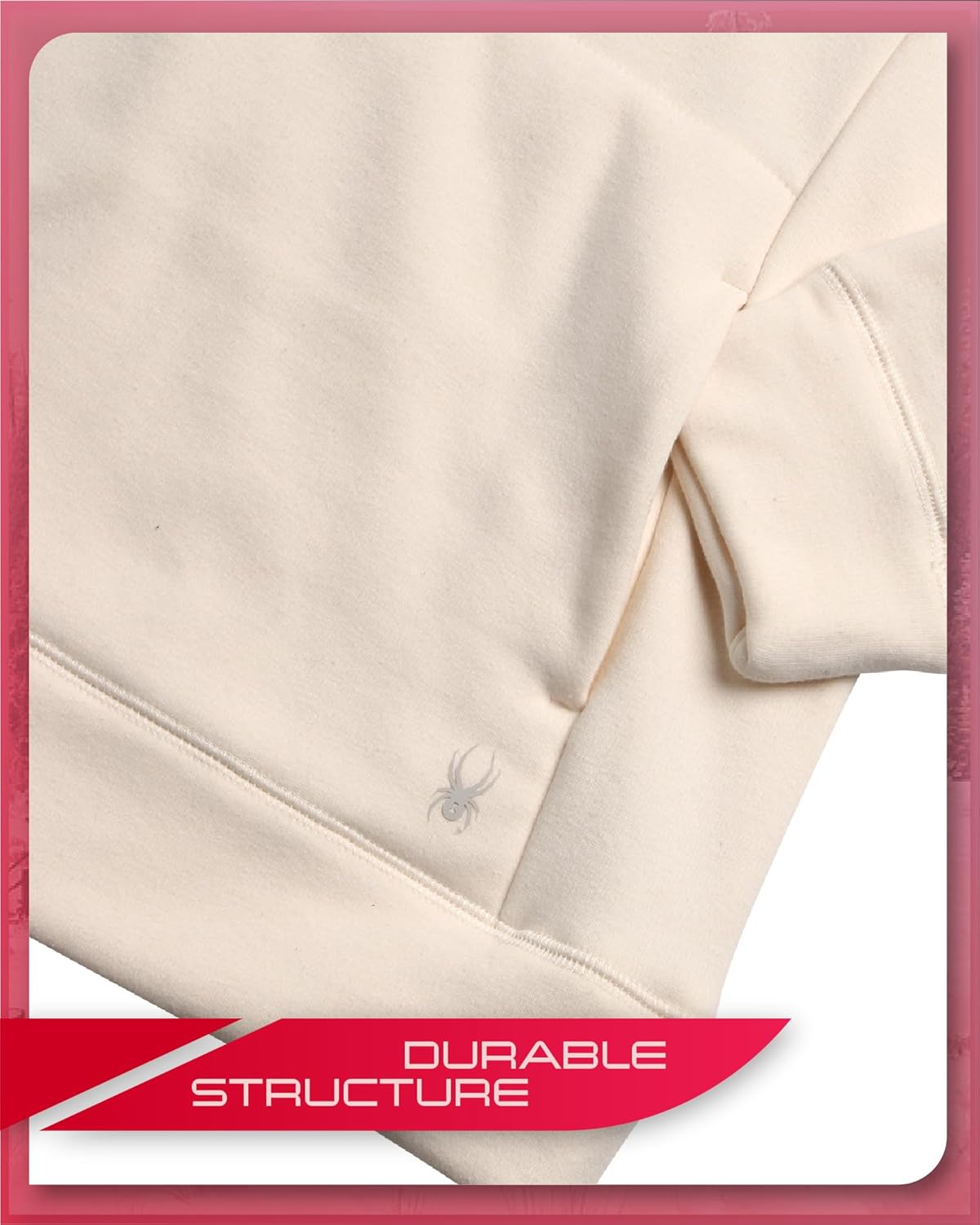 Spyder Womens Sweatshirt - Wind-Resistant Athletic Mock Neck Womens Tops - Plush Fleece Pullover Sweatshirts for Women - Image 6