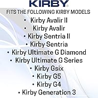 Vista 3 de Kirby Bolsas de filtro HEPA de reducción de alérgenos 6 unidades Parte #204811 Reemplazo OEM para aspiradoras Kirby estilo F y Twist